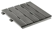 Terrassenfliese 62008 aus Kiefernholz GRAU kdi 50x50cm Holzfliese Balkonflies...