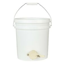 THREE 10 Litre Honey Settling tanks with Honey Gate - Honey Buckets with Valve