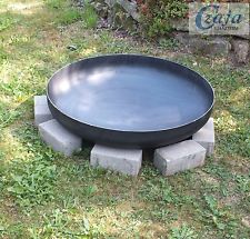 Klöpperboden  Ø 80 cm Feuerschale Klöpperboden Pflanzschale 
