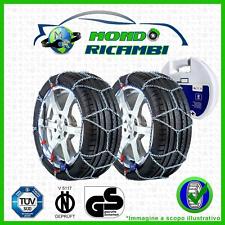 CATENE DA NEVE OMOLOGATE 9mm PER PNEUMATICI MISURA 205 55 16 - R16 - GR90