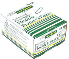 FLETCHER FLEXIBLE FRAMERS POINTS 15mm BLACK x 3700 08-955 PICTURE FRAME CANVAS