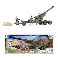 World Peacekeepers Army Military Howitzer artillary gun with figures 3+ Yrs