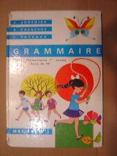 SCOLAIRE ANCIEN .1969. GRAMMAIRE . CE1.