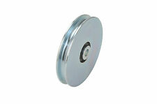 Umlenkrolle Seilrolle Ø100mm Seil 8mm Stahl Kugellager Tragrolle Flaschenzug