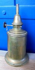 ANCIENNE LAMPE GRAVÉE ETOILE no PIGEON LANTERNE D2993