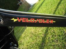 2 AUTOCOLLANTS DE  POUTRE  VELO  VELOSOLEX
