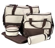 LIVRAISON 0€ 2 Sacs à Langer Set bébé +Matelas+Poche Biberon+Trousse+Sac tétines