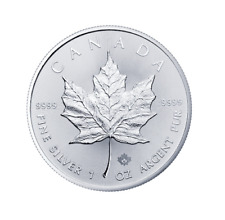 Maple Leaf 2018 1 OZ Unze Ounce Once Silber Silver Argent Kanada Canada