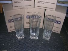RICARD  8 verres tube 22cl gravé comme la bouteille dans leur carton d'origine 