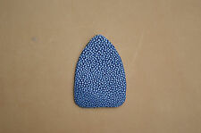 Pfeilauflage Perlrochen, dunkelblau, geschliffen,eintlg. für Langbogen + Recurve