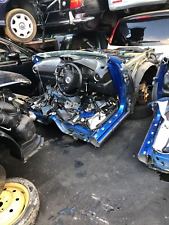 SUBARU IMPREZA WRX STI GDB BLUE 00' X1 UNIT HALF CUT AND PARTS JAPAN CONTAINER