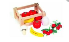 Jouets en bois Caisse de fruits et légumes bois Small Foot Legler Neuf 