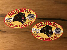2x Vintage Öl Aufkleber Gasoline Oldschool Sticker Ratte Rat Look Deep Low #349