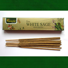 Encens SAUGE BLANCHE Védic Aromatika (100% naturel) Protection et Purification