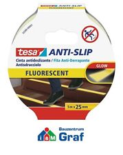tesa Anti-Rutschband floureszierend 5m x 25mm für Treppen, Leitern etc. #870527 