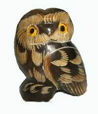 TRES MIGNONNE  CHOUETTE DE  32 MM artisanale