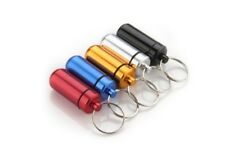 1x Pillendose Mini Geocaching Versteck Geocache Behälter Tablettendose Alu Nano