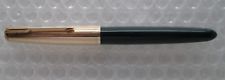 Stylo plume vintage PARKER V.S, dark green, plume OR excellent état. Vers 1950