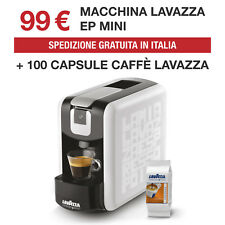 Lavazza Ep Mini compatibile espresso point + 100 Caspule Lavazza Cremoso Web