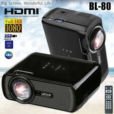 7000 Lumens HD 1080P LED Mini Portable Projector Multimedia Home Theater Cinema