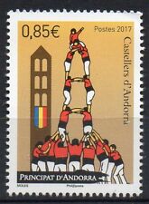 Andorra franz. Mi. 818** "Akrobatikgruppe "Castellers d'Andorra" aus 2017