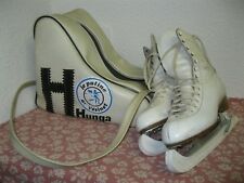 Vintage Lot PATINAGE SUR GLACE PATINS ADIDAS CATY + HOUSSE HUNGA Old Ice Skating