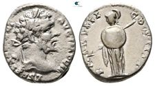 Savoca Coins Septimius Severus Denarius Minerva 2,90 g / 18 mm !SAC0094