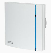 SILENT DESIGN Sehr leise Badlüfter Hausventilator S&P weiß 100 mm Standard