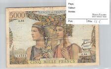 BILLET FRANCE - 5000 FRANCS - 16.8.1951