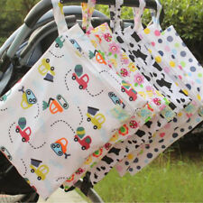 30*40cm cartoon single pocket diaper bag waterproof wet bag for baby diaper *tr
