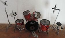 Batterie Miniature Pearl rouge 