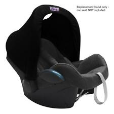 Dooky Sweat à Capuche Remplacement Universel pour Nourrisson Siège Auto (Noir)