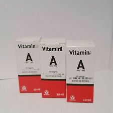 3 x Rétinol Sérum Vitamine A Anti-Rides Contre L'acné Anti-âge - 30 ml