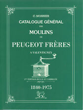 CATALOGUE DES MOULINS A CAFE PEUGEOT FRERES VALENTIGNEY