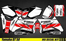 Kit Déco Moto pour / Mx Decal Kit for Yamaha DT50 - Replica 2016