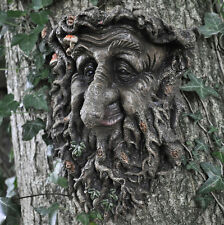 Man Of Forest GreenMan Tree Face Leaf Plaque Wall Garden Ornament LOTR 39676