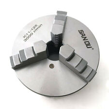 Mandrin de tour 3 mors 125mm Jaw chuck Backenfutter auto-centring chuck