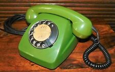 ANCIEN TELEPHONE VERT ALLEMAND . FETAP . A CADRAN . ANNEE 1982 . BON ETAT