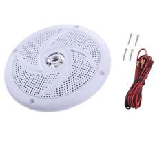 Amplificateur audio imperméable de haut-parleur blanc de 6,5 pouces pour la