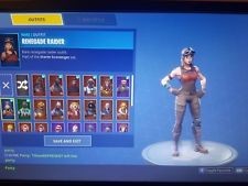 Random Fortnite account chance of getting rare skins READ DESCRIPTION 