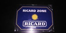 PLAQUE EN METAL NEUVE RICARD 15*10 CM - RICARD ZONE