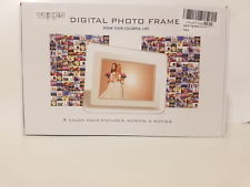 DIGIFLEX 7? Digitaler Bilderrahmen mit blauer Hintergrundbeleuchtung Hohe Auf...