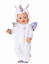 Orig.Baby Born >>> Kuschelanzug Einhorn <<< 43 cm