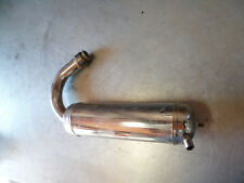 NEUF POT D ECHAPPEMENT CHROME MOBYLETTE MOTOBECANE MBK 51 41 881 MOTEUR AV10
