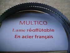 Lame de scie à ruban 2120mm largeur 15mm  KITY 612 REAFFUTABLE FRANCAISE