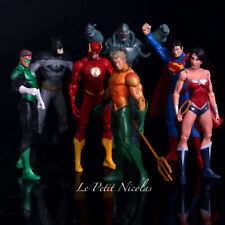 DC Comics Justice League lot de 7 Figurines super-héros Superman Batman statues
