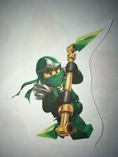 ♥ 1 Bügelbild Ninjago Transferfolie dunkle helle Stoffe ♥ reborn