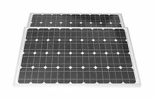 2 Stück 100 Watt mono Solarpanel Solarmodul Solarzelle Photovoltaik TÜV Zert.