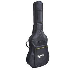 FULL-SIZE PADDED PROTECTIVE CLASSICAL ACOUSTIC GUITAR BAG CARRY BACK CASE BLACK
