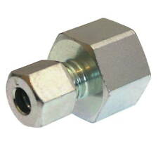 Gerade Verschraubung 1/2"  x 8mm Rohr für Gasherde Kochfelde Schneidring Flüssig